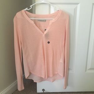 Pink Abercrombie and Fitch Blouse